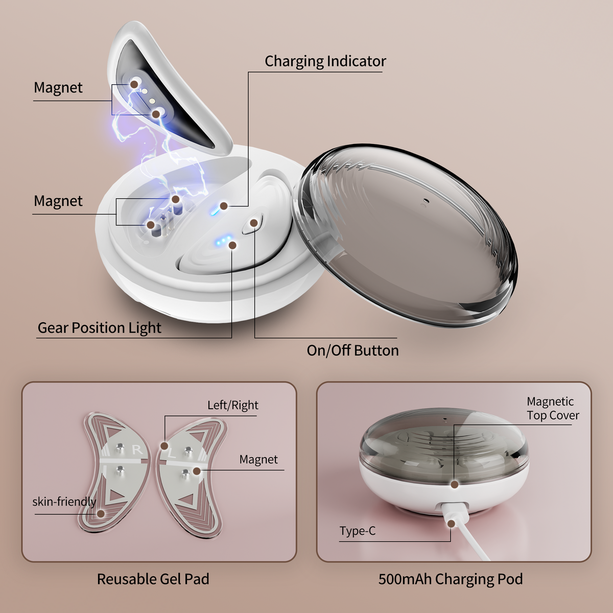 EyeViva PulseGlow Eye Massager